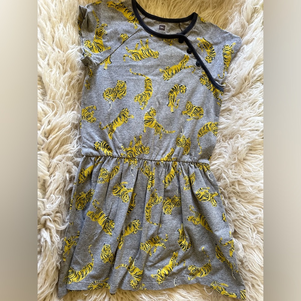 NWOT Tea Collection Lion Dress Size 5
